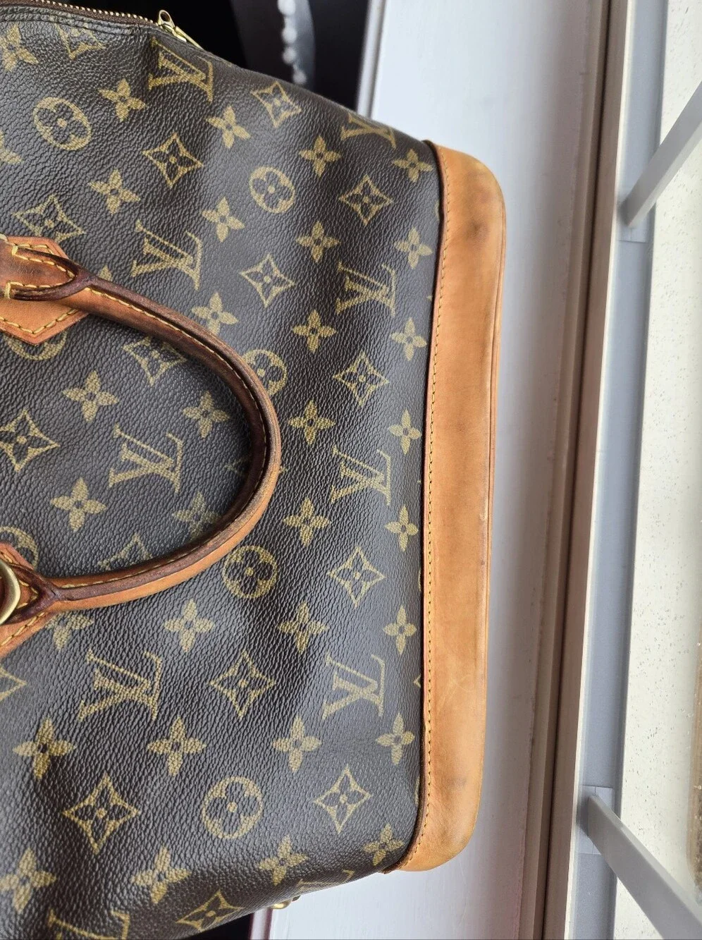 Louis Vuitton Brown Monogram Alma Handbag